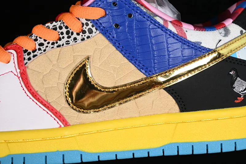 All categories Nk SB Dunk series Nk SB Dunk Low low-top sneakers Nk SB Dunk Low Pro QS "What Thepaul" element style stitching SB low-top casual sneakers DM0807-600